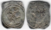 AUSTRIA: Slovenia: Leopold VI (1198-1230) & Eberhard II von Salzburg (1200-1246) Friesacher Pfennig, Brezice Mint; Metcalf 507.  **SOLD OUT**