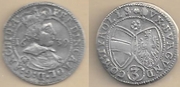 AUSTRIA: Tirol: Ferdinand Karl (1632-62)  1639 3 Kreuzer, Hall Mint.  **SOLD OUT**