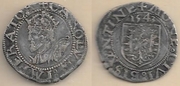 BESANCON: Charles V (1516-58) 1543 Carolus (1/2 Batzen); Bd.1292.  **SOLD OUT**