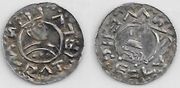 BOHEMIA: Wratislaw II (1061-92) Denar, Prague Mint; Cach 354