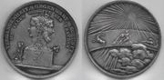 BRANDENBURG c.1812 Medal by Daniel Friedrich Loos. Subj: Caroline Maximiliane Doebbelin.  **SOLD OUT**