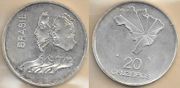 Brazil 1972 20 Cruzeiros, KM-583