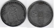 BRUNSWICK-LUNEBURG-CALENBERG: George I of England (1714-27) 1722-C Taler; Dav 2077.  **SOLD OUT**