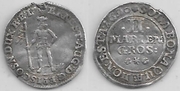 BRUNSWICK-LUNEBURG-CALENBURG 1690 2 Mariengroschen; KM-256.  **SOLD OUT**