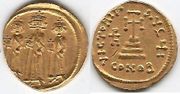 BYZANTINE EMPIRE: Heraclius (610-641) Av Solidus, Constantinople Mint.  *pending*
