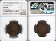 Connecticut 1787 Cent, draped bust left.  **SOLD OUT**