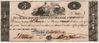 CONNECTICUT: Bristol: Manufacturers Exchange Company 1814 3 Dollars Payable in New York.  **SOLD OUT**