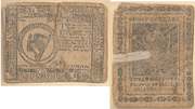 CONTINENTAL CURRENCY November 2, 1776 8 Dollars.  **SOLD OUT**