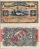 Cuba 1896 5 Pesos, Pick 48b, B306b Cuba 1896 5 Pesos, Pick 48b, B306b