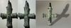 CYLINDER CROSS: 13th-16th Century, unknown region. *pending*
