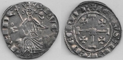 CYPRUS: Hugh IV (1324-1359) Ar Gros;  Schlumberger VI,24.  **SOLD OUT**