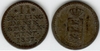 Danish West Indies 1837 2 Skilling, KM-13.  **SOLD OUT**