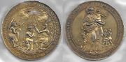DANZIG c.1640 Gilt Silver Baptismal Medal; Slg. Goppel 1087.  **SOLD OUT**