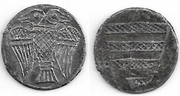 ENGLAND or IRELAND: 13th Century Pewter Communion (?) Token
