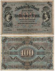 German States: Saechsische Bank 1911 100 Mark, Pick S952b, B903b