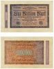 Germany 1923 1 Million Mark, Pick 93, B251a. **SOLD OUT** Germany 1923 1 Million Mark, Pick 93, B251a. **SOLD OUT**