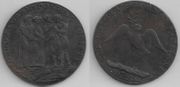 GREAT BRITAIN 1795 Halfpenny London Corresponding Society; Reform of Parliament;  D&H Middlesex 286a