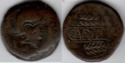 HISPANIA: Carmo c.80 BCE Ae As (Unit). *pending*