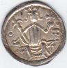 HUNGARY: Bela III � Bela IV (1172-1270) Ar Bracteate Denar; Unger 117.  **SOLD OUT**