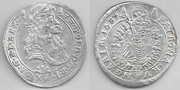 HUNGARY: Leopold I, Hogmouth (1657-1705)  1687 15 Kreuzer; KM-208.  **SOLD OUT**
