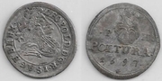 HUNGARY: Leopold I, Hogmouth (1657-1705)  1697-PH Poltura;  Husz 1483.  **SOLD OUT**