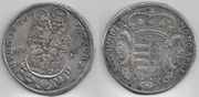 HUNGARY: Malcontent Rebels: Ferenc Rakoczy II (1703-11)  1706-MM 1/2  Thaler, Munkacs Mint; Husz 1525.  **SOLD OUT**