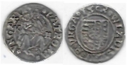 HUNGARY: Wladislaw II (1490-1516) 1504 Denar; Husz 811.  **SOLD OUT**