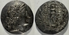 IONIA: Magnesia ad Maendrum, Magistrate Erasippos, son of Aristeus 155-145 BCE, Ar Tetradrachm, Stephanophoric type;  SNG von Aulock 2042. **PRICE ON REQUEST**