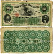 IRELAND 1866 10 Dollars, Pick S102a.