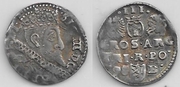 KINGDOM OF POLAND: Sigismund III, Wasa (1587-1632) 1598 3 Groszy (Trojak),  Bromberg Mint; Gum 1083.  **SOLD OUT**