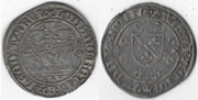 LIEGE: Louis de Bourbon (1456-82) 1478 Ar Double Patard.  **SOLD OUT**