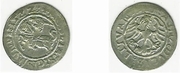 LITHUANIA: Sigismund I, the Old (1506-1548)  1522 1/2 Groszy, Vilnius Mint; Gum. 512.  **SOLD OUT**