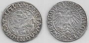 LITHUANIA: Sigismund II August (1547-72) 1548 1/2 Groszy; Kop 3240v.  **SOLD OUT**