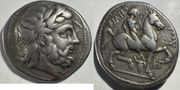 MACEDONIAN KINGDOM: Philip II (359-336 BCE) Ar Tetradrachm,  Amphipolis Mint. 