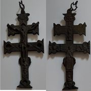 MEDIEVAL SPAIN: Santiago de Compastella 12th-14th Century Caravaca Cross
