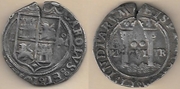 MEXICO: Carlos I & Juana (1516-55) (after 1542) 2 Reales, Assayer L; CT-127.  **SOLD OUT**
