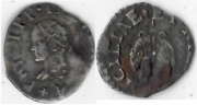 NAPLES: Felipe III (1598-1621) c.1600 Ar 1/2 Carlino.  **SOLD OUT**