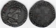 NAPLES & SICILY: Ferdinand I (1458-94) Ar Coronato of 1469-74,  Segnor C (gothic); Heiss Pl. 121.14v. 