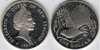 NEW ZEALAND 1980 Dollar, Fantail bird; KM-49a