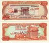 Dominican Republic 1987 100 Pesos Oro, SPECIMEN Note, Pick 122s2, B663gs Dominican Republic 1987 100 Pesos Oro, SPECIMEN Note, Pick 122s2, B663gs