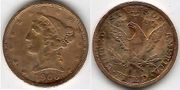 1906-S Liberty Half Eagle