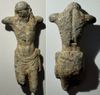 MEDIEVAL SPAIN: Santiago de Compastella (12th-16th Century) Lead(?) partial figure of Christ from Crucifix