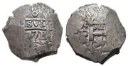 BOLIVIA: Carlos III (1759-88) 1771 8 Reales, Potosi Mint. *pending*