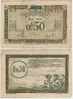 France: Regie des Chemin de Fer des Territoires Occupes (Saarland) ND (1923) .50 Franc, Pick R4