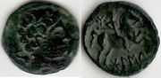 HISPANIA: Osca (Huesca): Bolskan (150-100 BCE) Ae As,  SNG Cop 325, Burgos 411. *pending*
