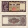 Italy 1948 500 Lire, Pick 80a, B439b Italy 1948 500 Lire, Pick 80a, B439b