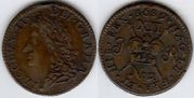 IRELAND: James II Nov 1689 Gunmoney Shilling (12 Pence). *pending*