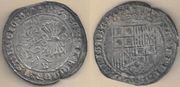 SPAIN: Ferdinand & Isabella (1474-1504) 1492-1504 1 Real,  Burgos Mint; CCT-236