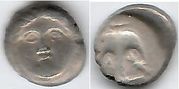 THRACE: Apollonia Pontika (400-355 BCE) Ar Diobol; SG-1657