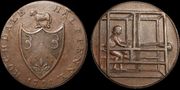 GREAT BRITAIN 1792 Rochdale Halfpenny; D&H Lancashire 144